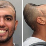 Police arrested a macro without half of his head!