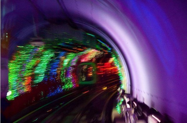 Psychedelic Tunnel09 e1286752105948 Psychedelic Subway
